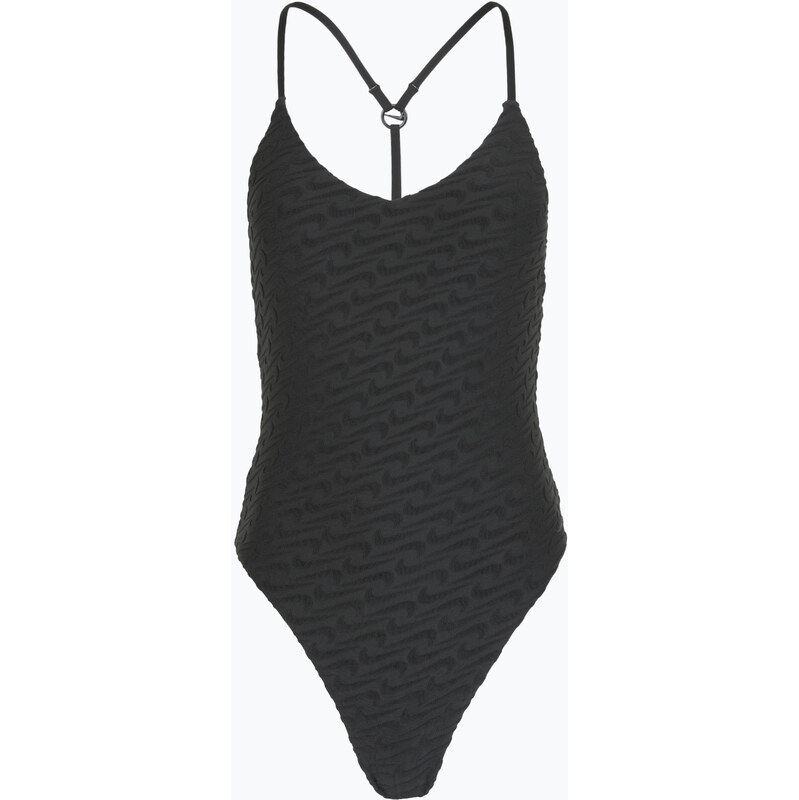 Dámské jednodílné plavky Nike Swoosh Link Y-Back black