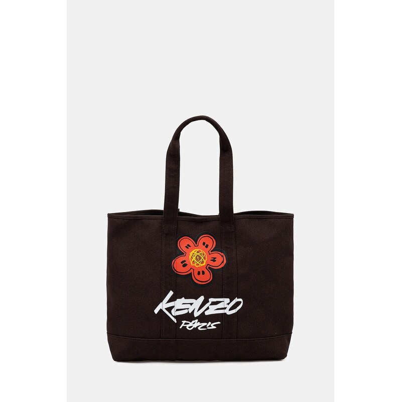 Kenzo Bavlněná taška Kenzo 43 x 34 cm