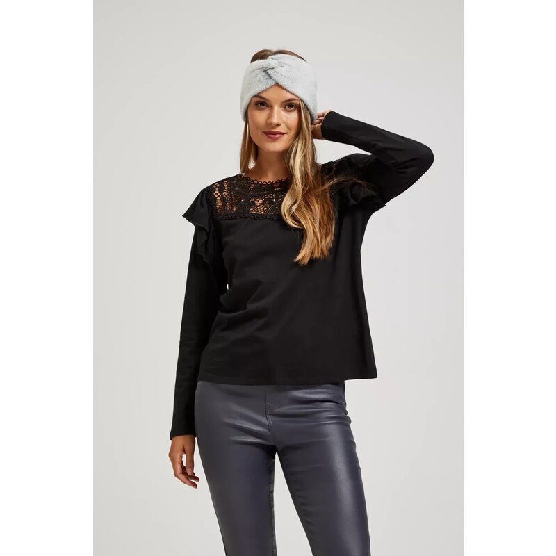 Marisse Warm Knitted Headband Gray 107918785