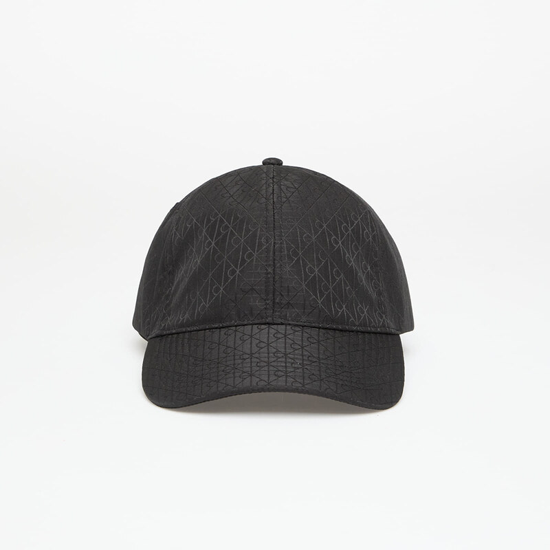 Kšiltovka Calvin Klein Emblem Ripstop Baseball Cap Black