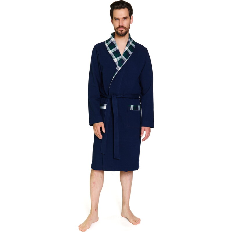 Pánský župan DOCTOR NAP SMW.7366 NAVY BLUE