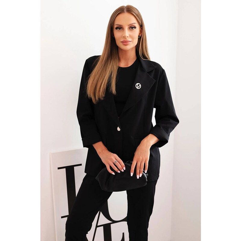 Fashionweek Dámský komplet elegantní sako a kalhoty K25392
