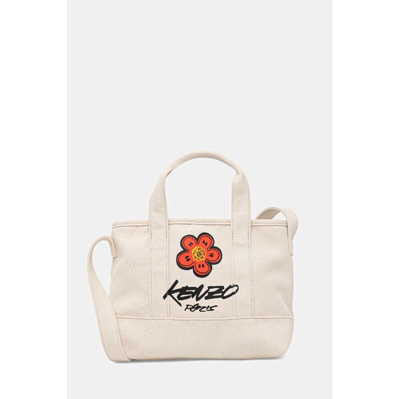 Kenzo Bavlněná taška Kenzo 24 x 18 x 8,5 cm