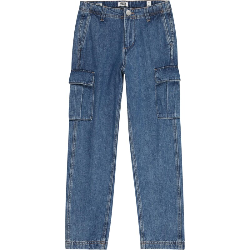 Jack & Jones Junior Džíny JJICHRIS JJBARKLEY modrá džínovina