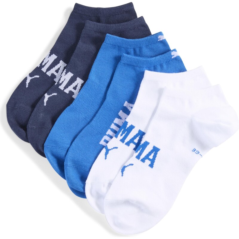 Puma unisex logo sneaker 3p blue combo 107925344