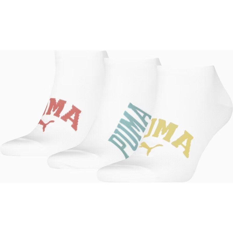 Puma unisex logo sneaker 3p white combo 107925345