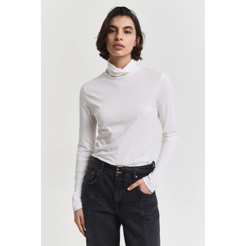 ROLÁK GANT LIGHT COTTON LS TURTLENECK EGGSHELL