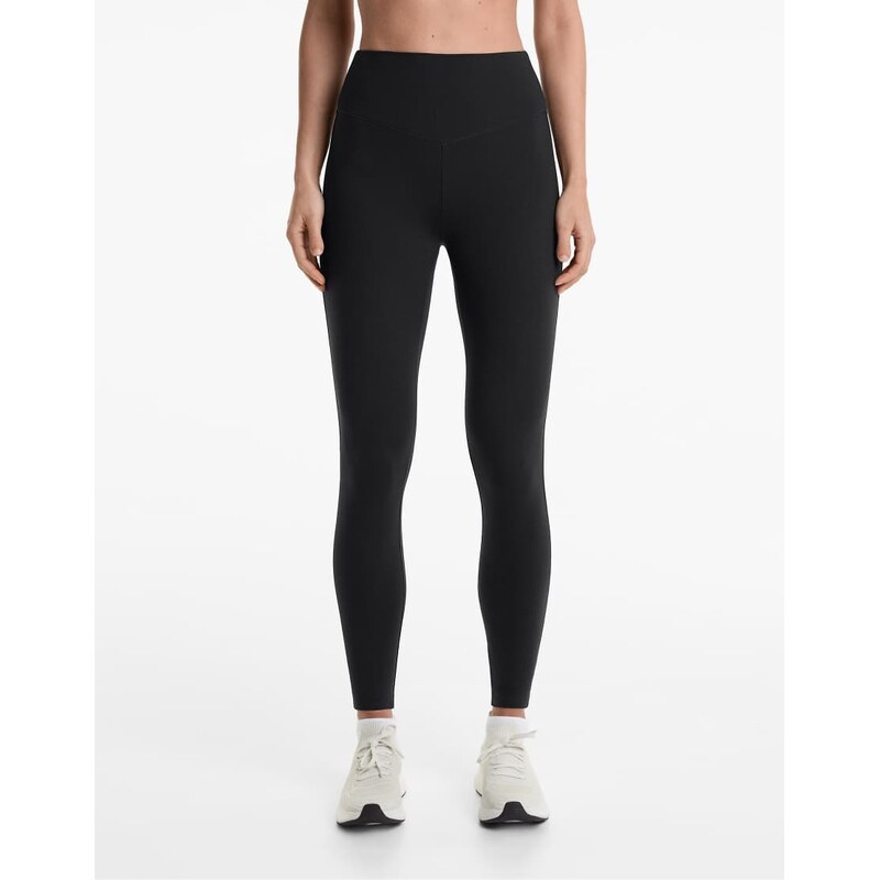 OYSHO evermore 65cm high rise ankle-length leggings in black 107341196