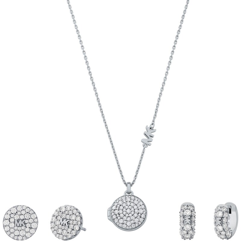 Michael Kors set stříbrný MKC1700SET 107937076