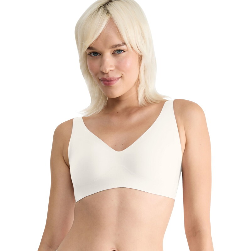 Podprsenka SLOGGI ZERO FEEL 2.0 SOFT BRA SILK WHITE 107938337