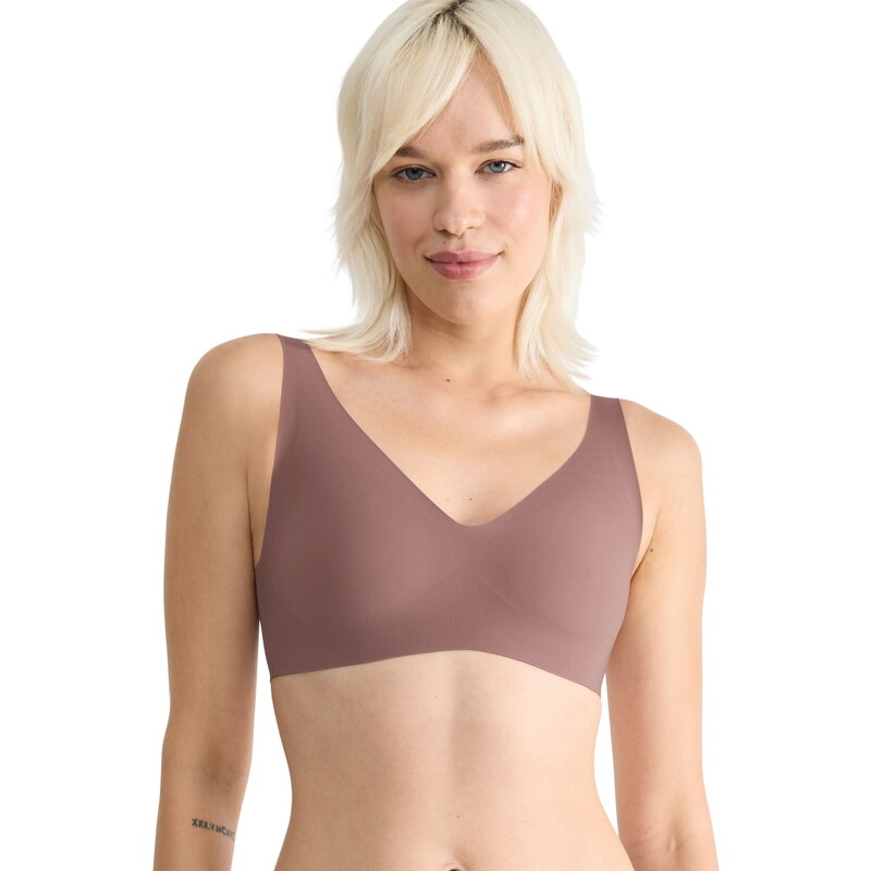 Podprsenka SLOGGI ZERO FEEL 2.0 SOFT BRA CACAO 107938338