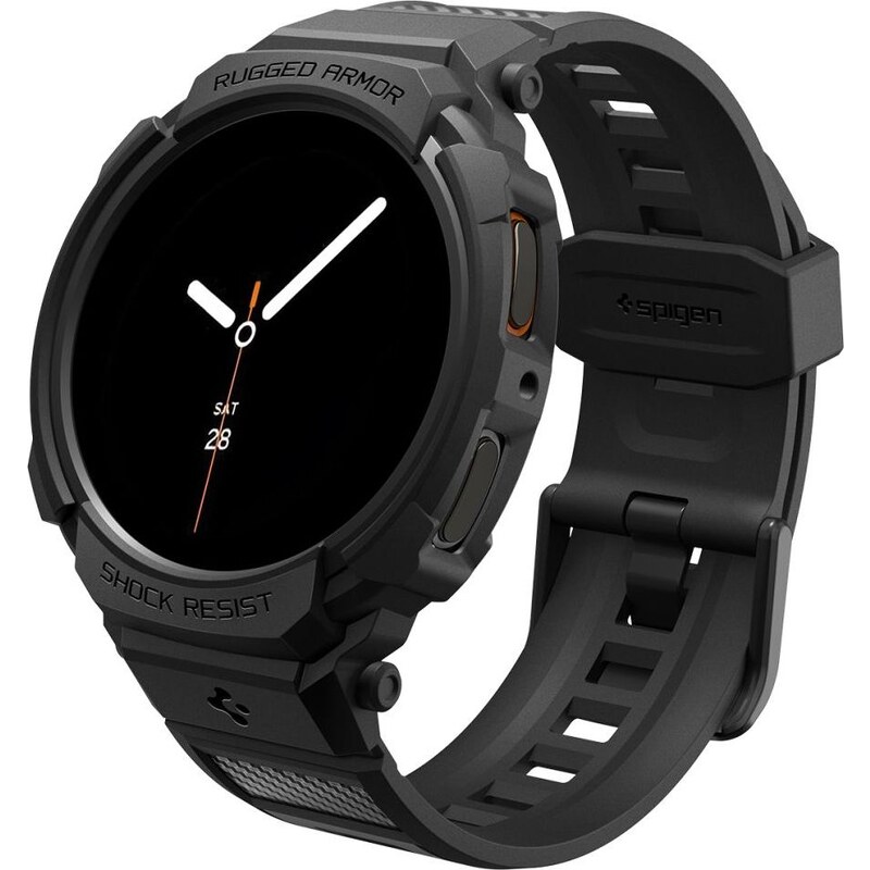 Spigen Rugged Armor Pro Matte Black Samsung Galaxy Watch 8 (40mm) 108663485