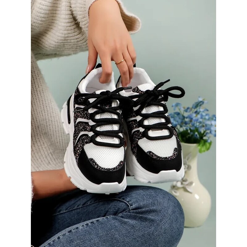 Resti Womens Sporty Platform Sneakers Angello