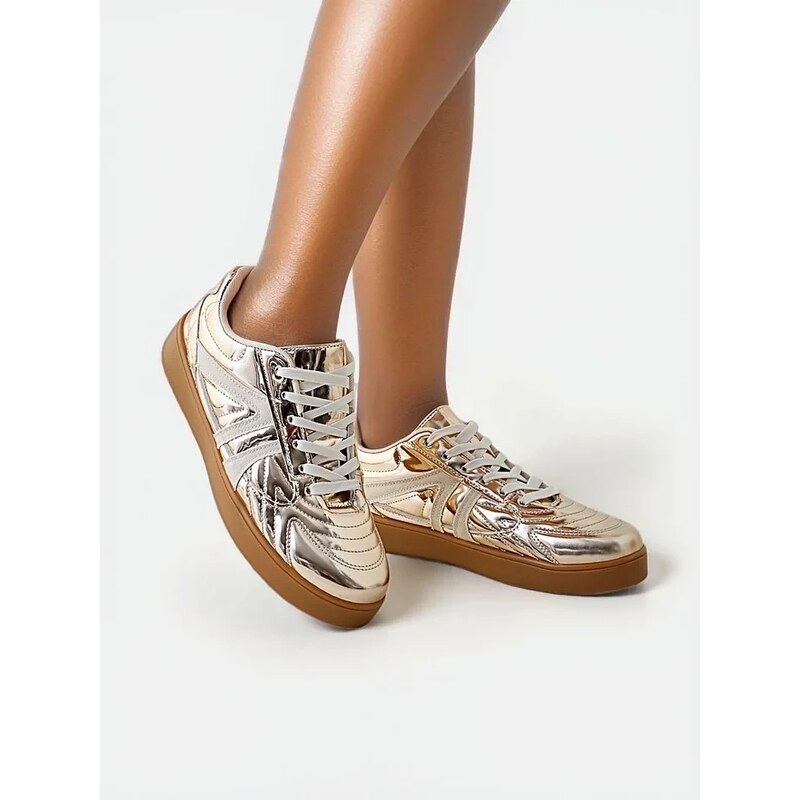 Resti Womens Sport Sneakers Mettali
