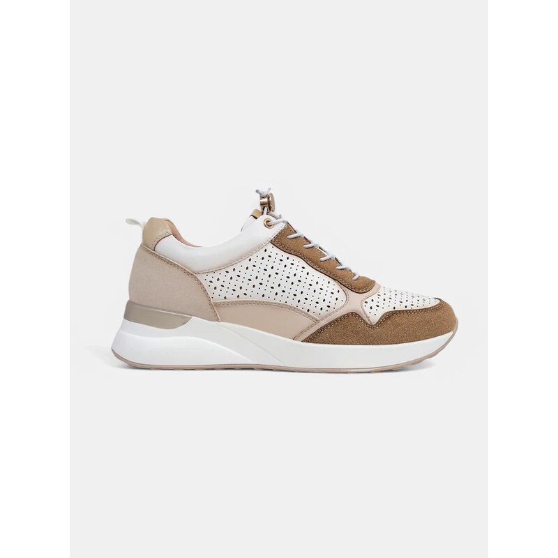 Resti Womens Wedge Sneakers Zerrni