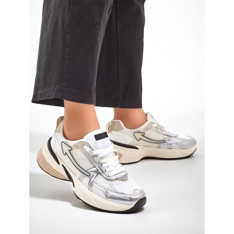 Resti Womens Sports Sneakers on a thicker sole Beysa