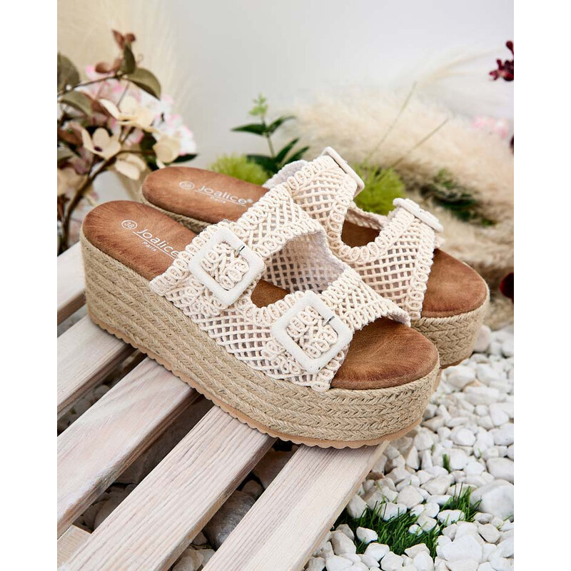 Resti Royalfashion Womens Olcana platform flip-flops 107949681