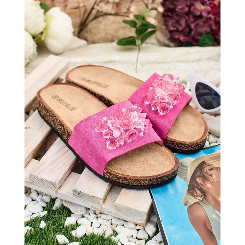 Resti Royalfashion Womens Villo rhinestone flip-flops 107949688