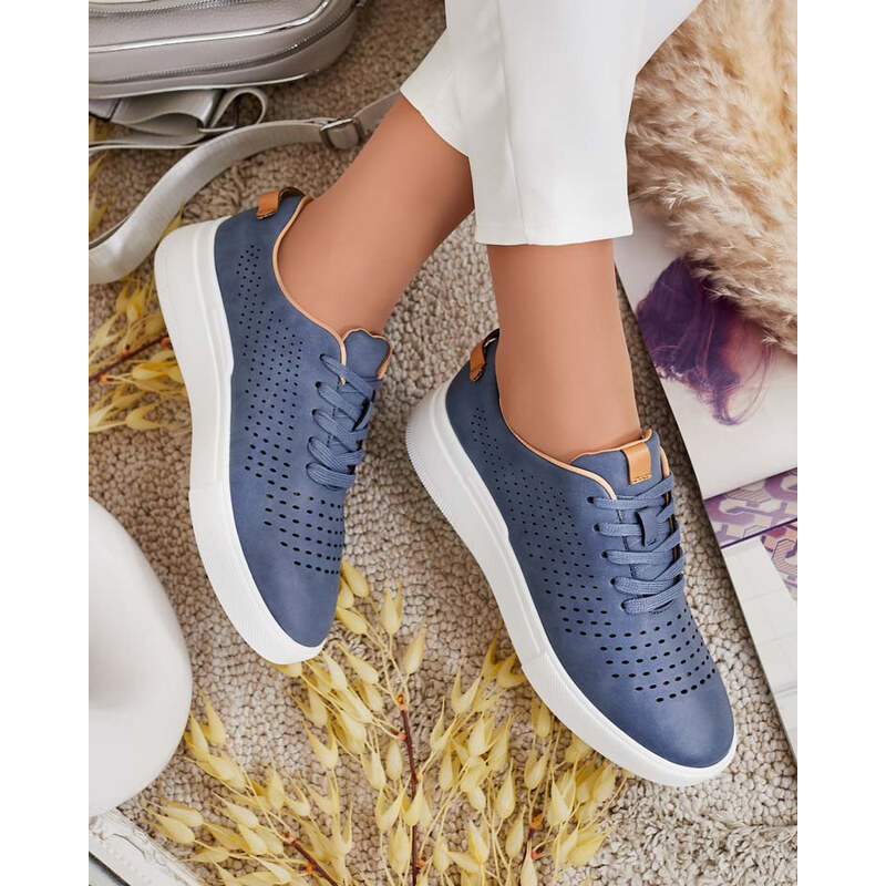 Resti Womens openwork sneakers Deromias