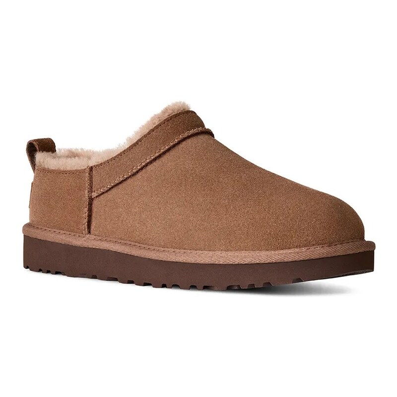 Semišové papuče UGG Classic Micro