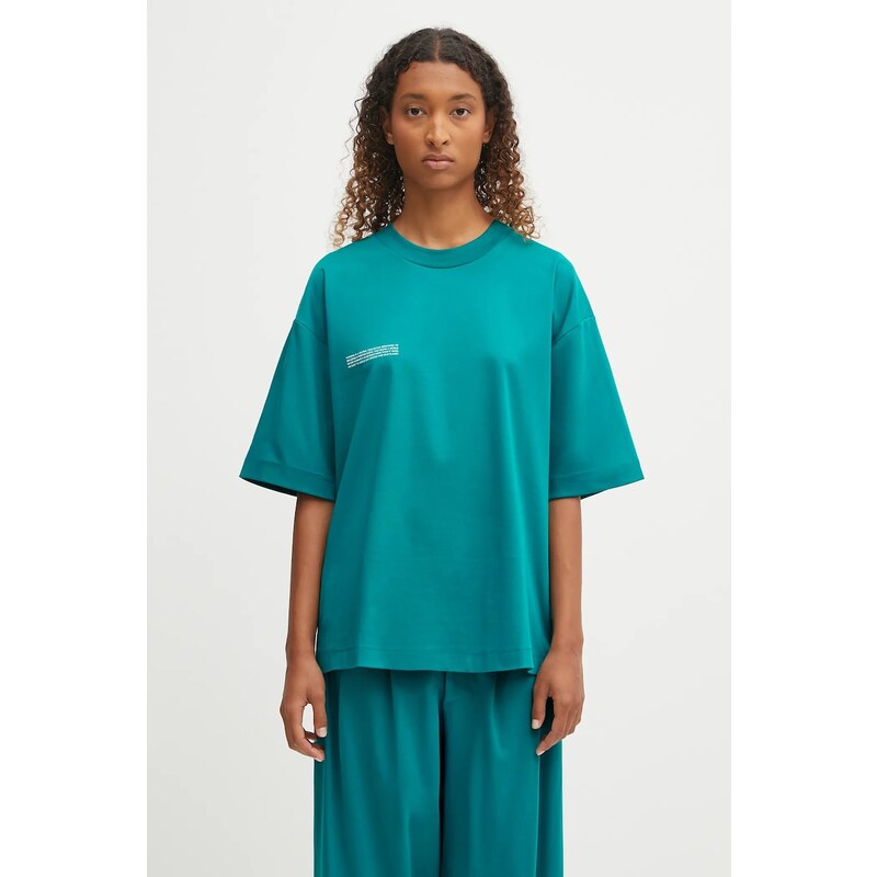 Bavlněné tričko Pangaia DNA Oversized T-Shirt