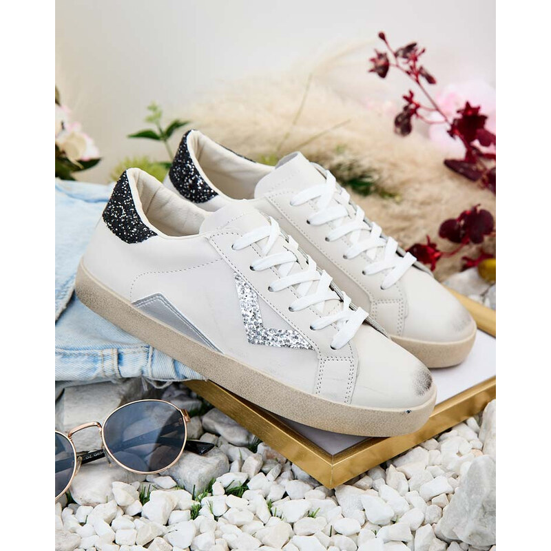 Resti Womens sporty sneakers with embellishments Ginn 107951366