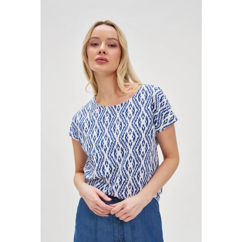 Marisse Womens T-Shirt L-Ts-4712 White