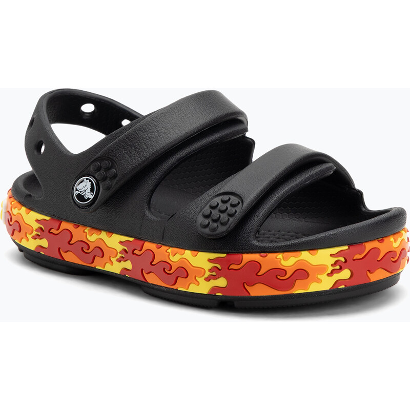 Dětské sandály Crocs Crocband Cruiser Flames black