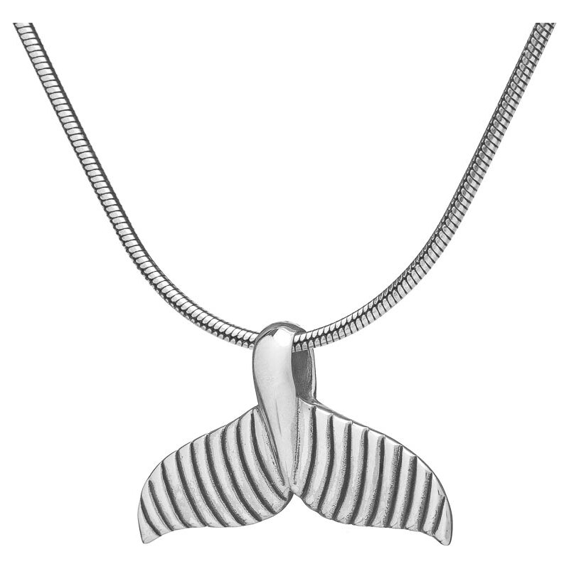 Buka Jewelry Celostříbrný přívěsek Ploutev