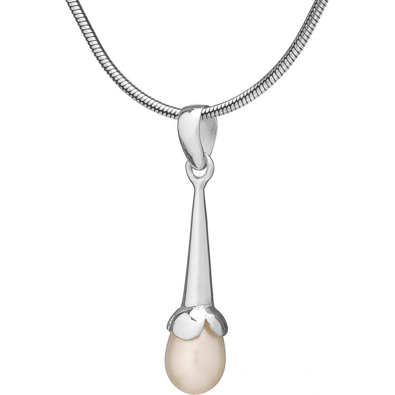 Buka Jewelry Perlový přívěsek Květ
