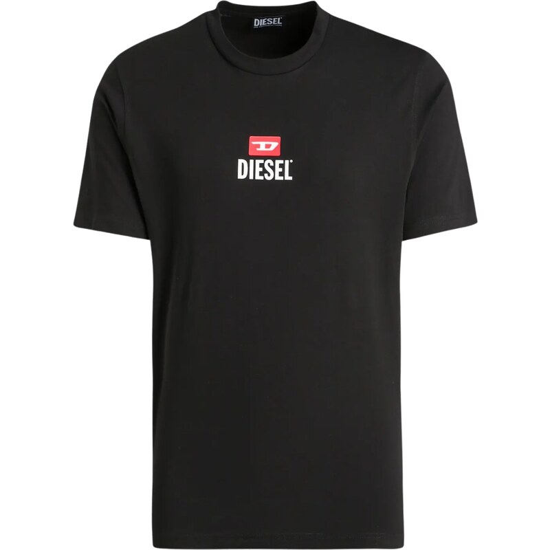 DIESEL D Black tričko