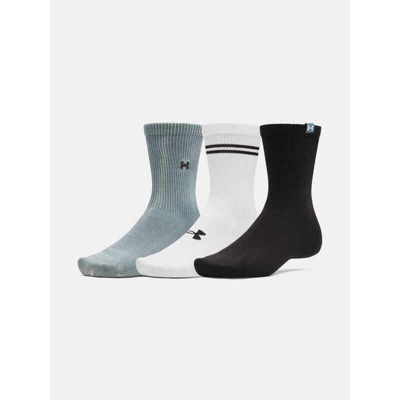 Unisexové ponožky Under Armour UA Sportswear Cotton Nv Crew-BLU