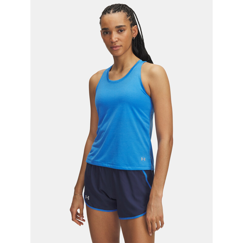 Dámské tílko Under Armour UA Launch Singlet-BLU - Dámské 108182647
