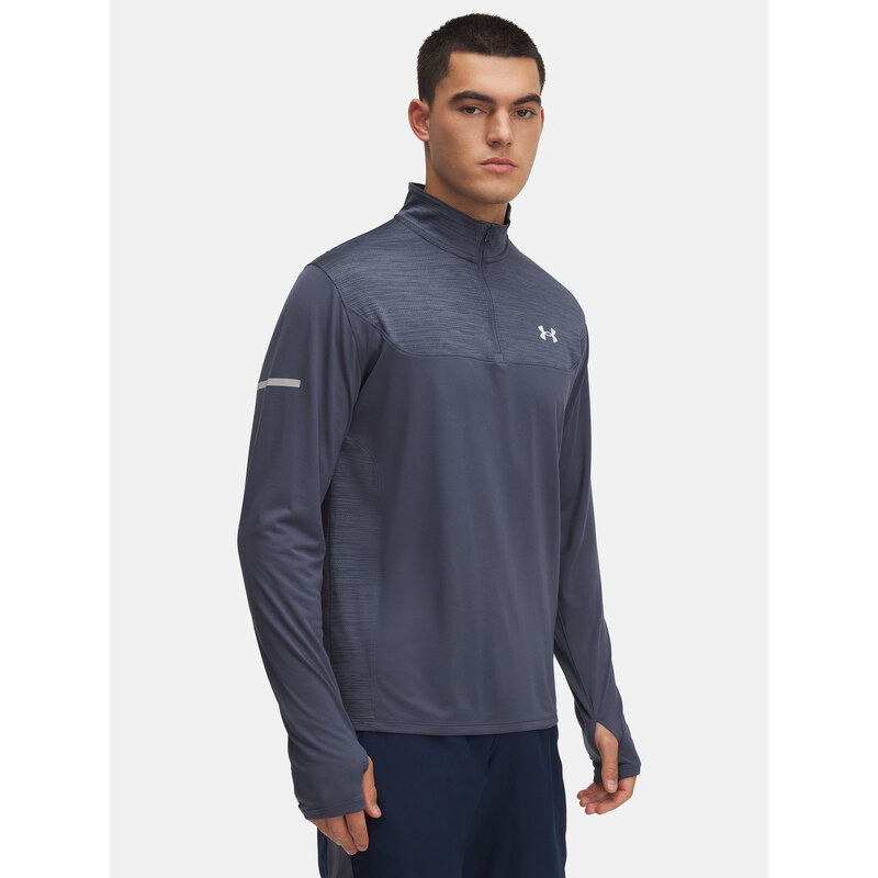 Pánské tričko Under Armour UA Tech Utility 1/4 Zip-BLU - Pánské