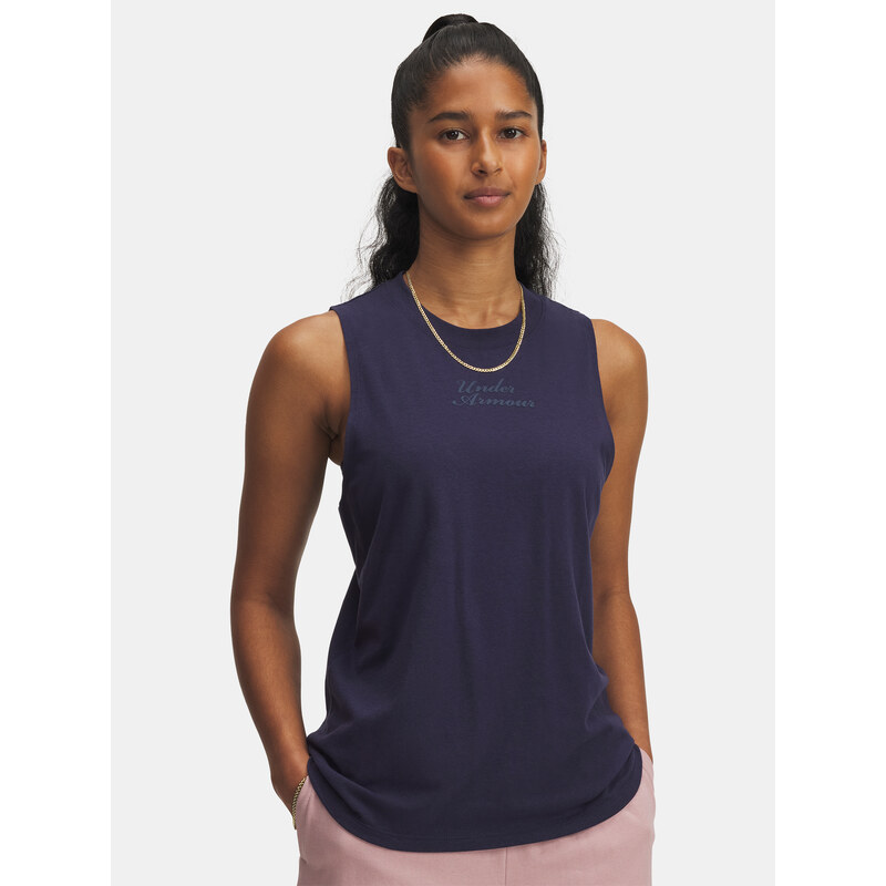 Dámské tílko Under Armour UA Varsity Tank-BLU - Dámské 108182725