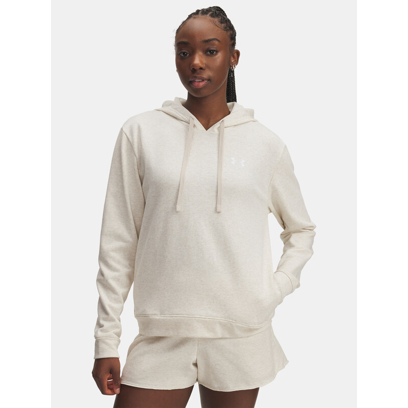 Dámská mMikina Under Armour UA Rival Terry Hoodie-BRN - Dámské