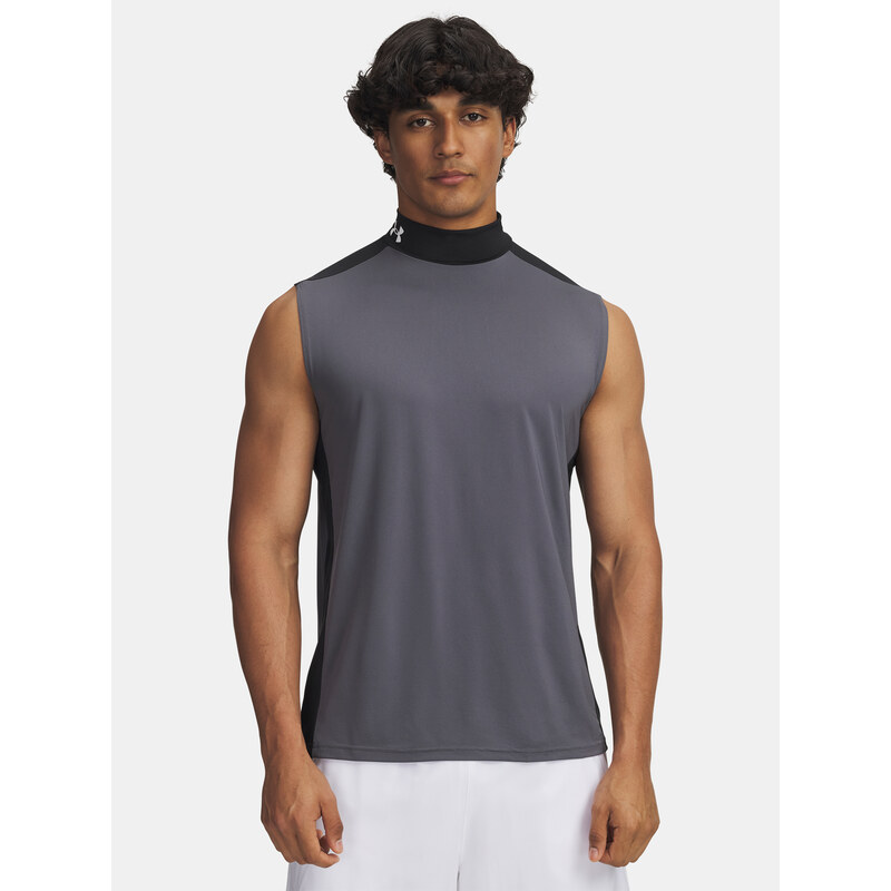 Pánské tílko Under Armour UA HG Wordmark SL-GRY - Pánské