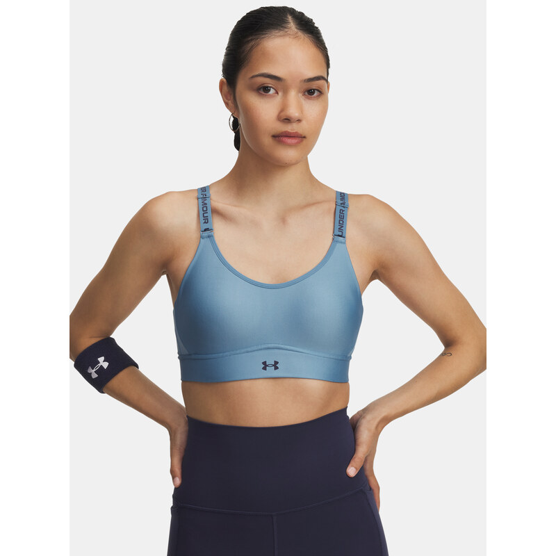 Dámská podprsenka Under Armour UA Infinity Mid 2.0 Bra-BLU -