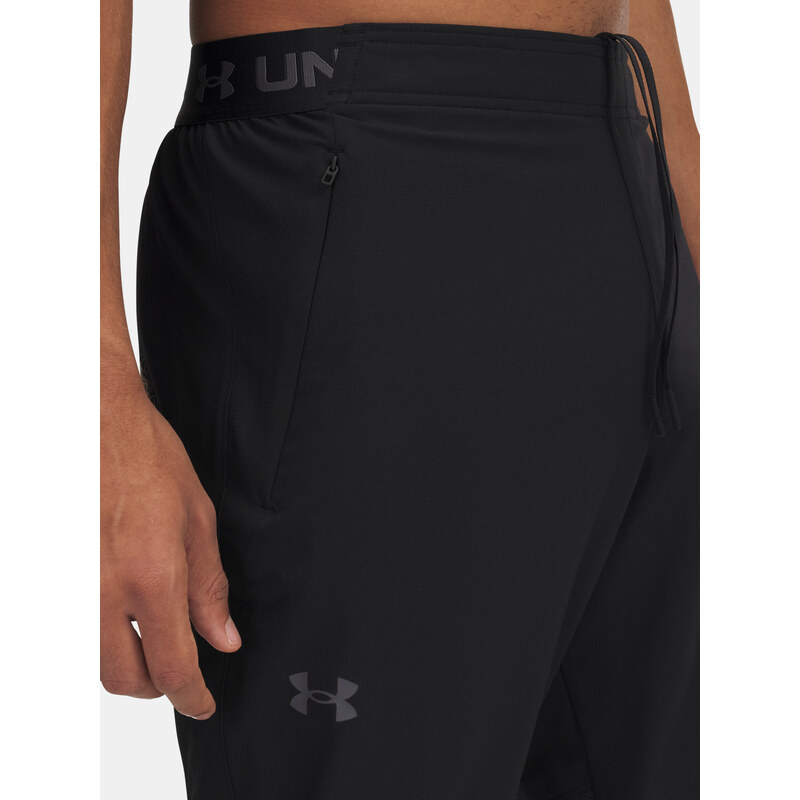 Pánské sportovní kalhoty Under Armour Vanish Woven Tapered Pants-BLK - Pánské