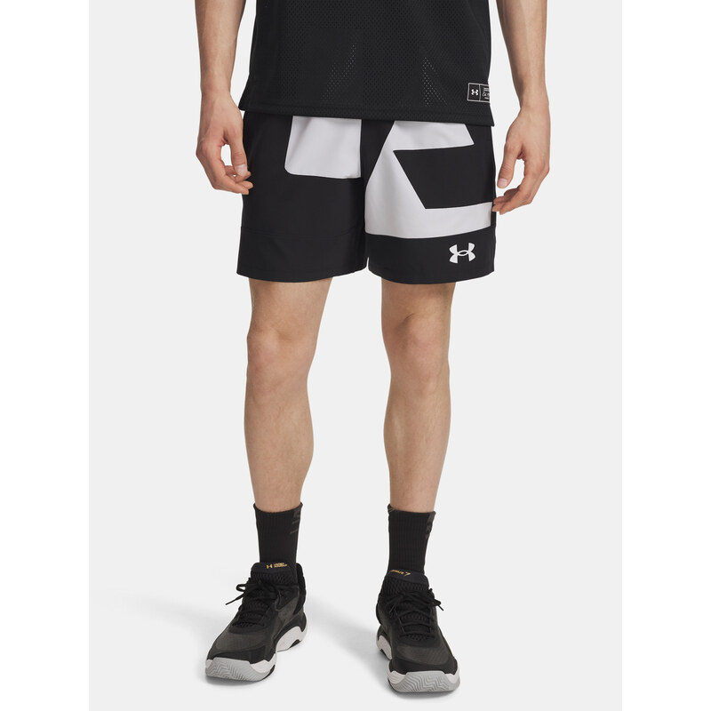Pánské kraťasy Under Armour UA M Zone 7in Wvn Short Grphc-BLK -