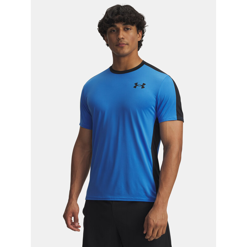 Pánské tričko Under Armour UA HG Wordmark SS-GRY - Pánské