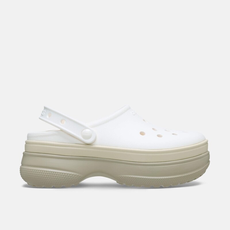 Crocs Classic Stacked Clog Chalk 107953437