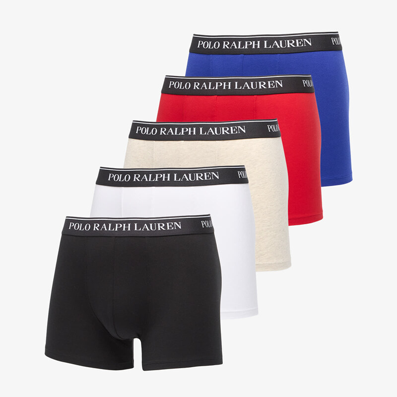 Boxerky Ralph Lauren Classic Trunk 5-Pack Multicolor XL