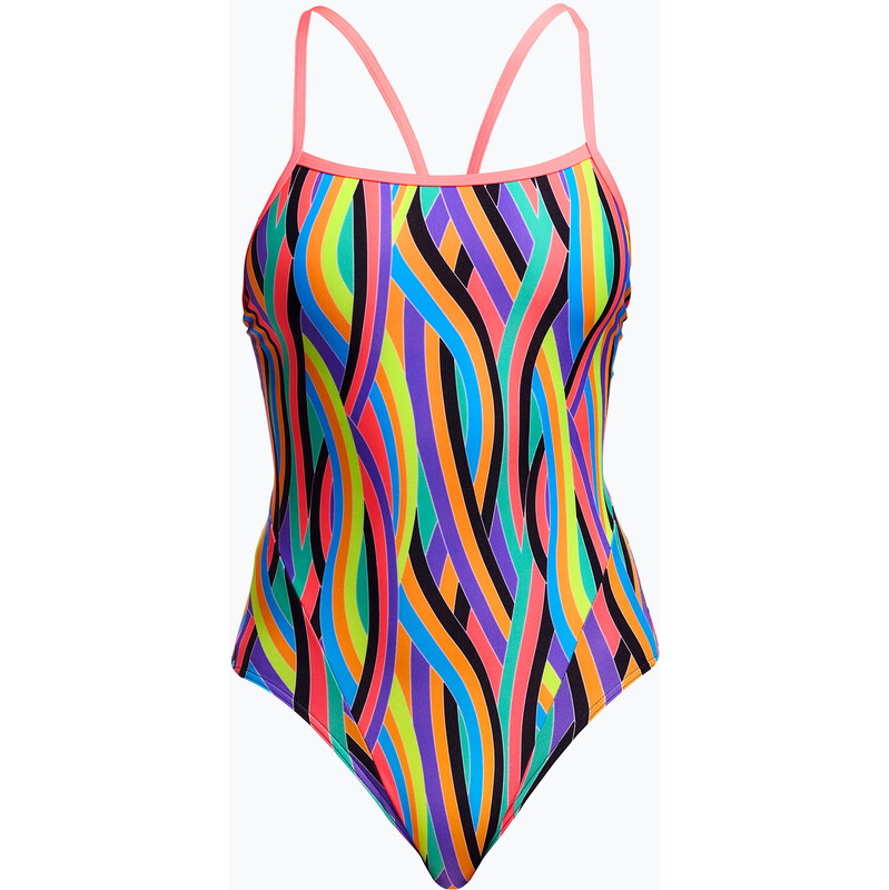 Dámské jednodílné plavky Funkita s jedním ramínkem Curl
