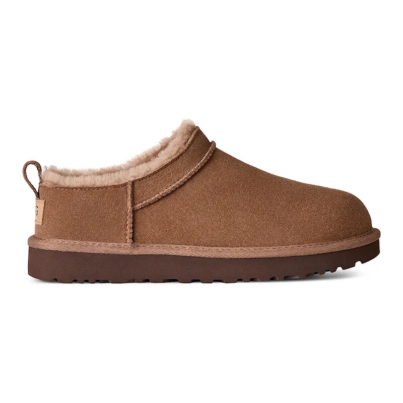 Semišové papuče UGG Classic Micro
