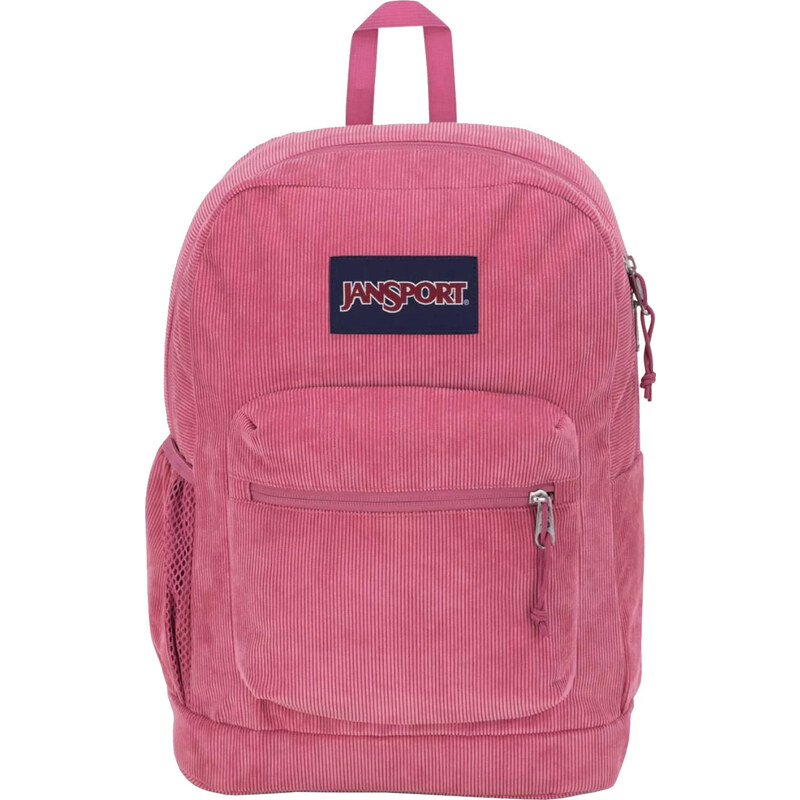Růžový dámský manšestrový batoh JanSport Cross Town Plus Remix 107955530