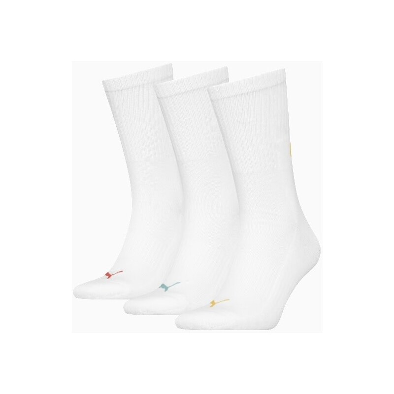 Puma unisex cushioned next crew 3p white combo 107956462