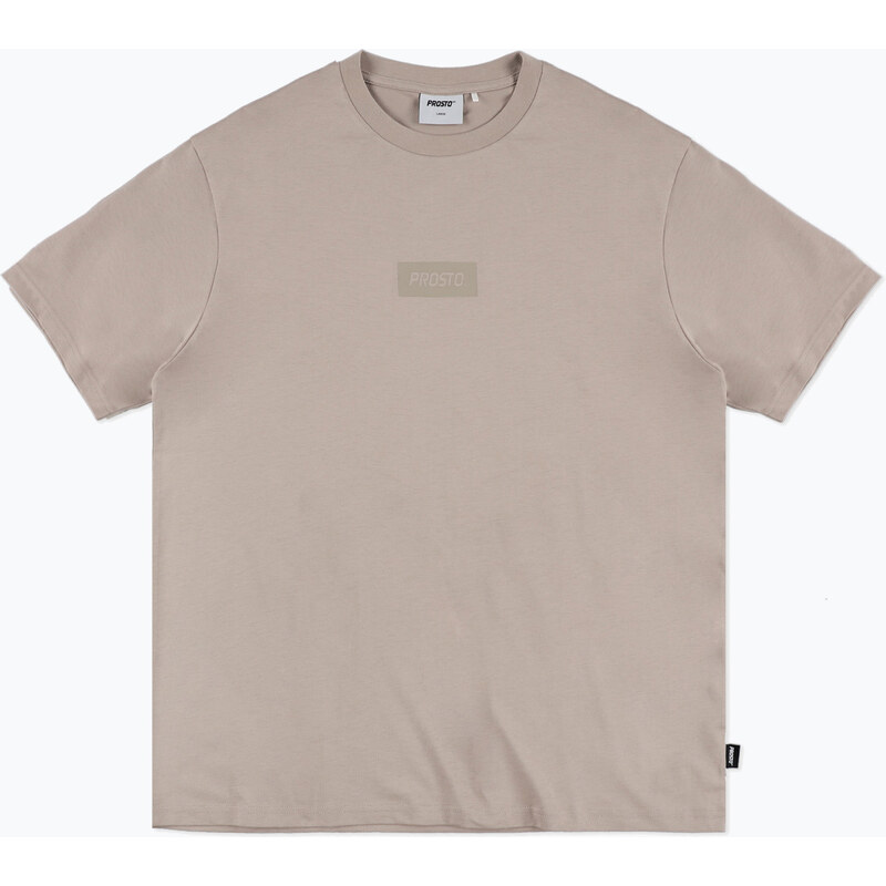 Pánské tričko PROSTO Box Logo beige