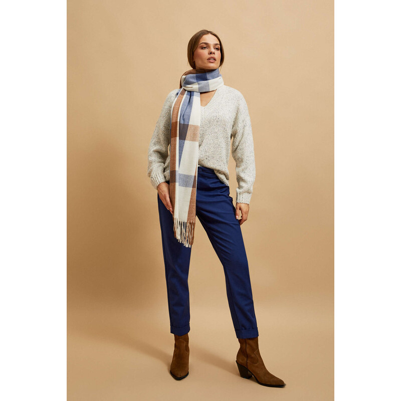 Marisse Checkered Scarf