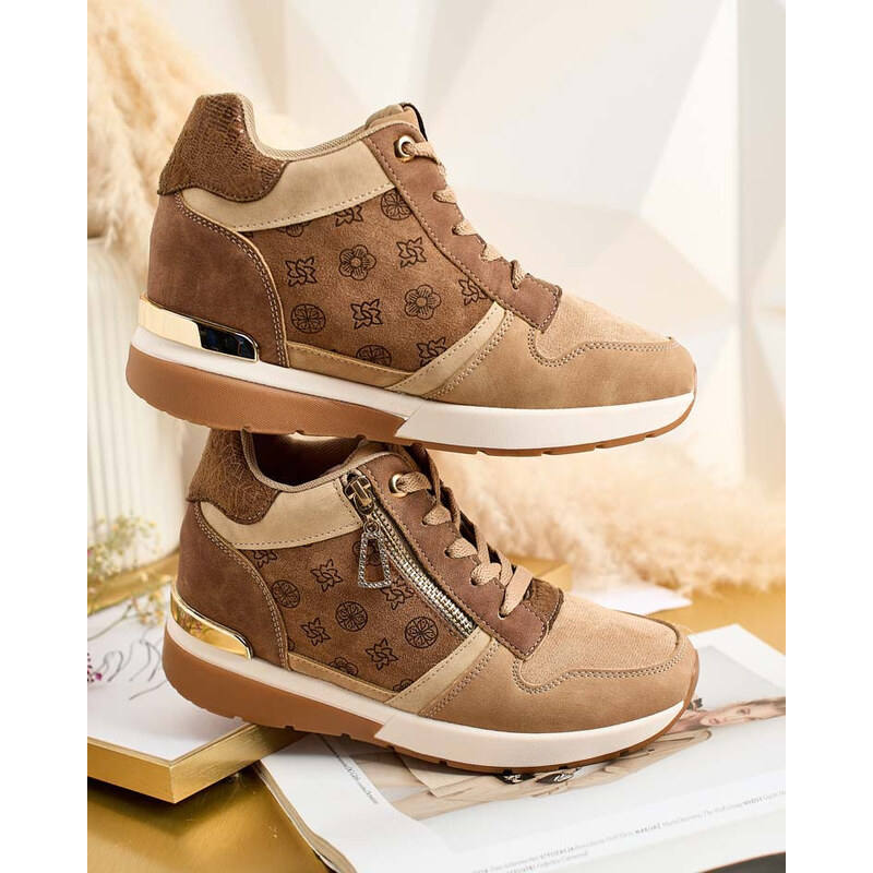 Resti Womens sporty sneakers with hidden anchor Perotta